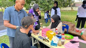 KSR PMI Unit Unsam Ajak Civitas Akademika Berdonor di Tengah Semarak Fun Walk