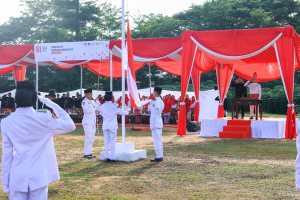 HUT ke-81 RI, Unsam Gelar Upacara dengan Khidmat